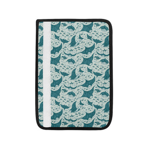 Stingray Pattern Print Design 01 Car Seat Belt Cover