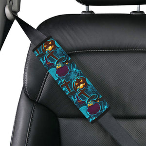 Halloween Pumpkin Cat Pattern Car Seat Belt Cover