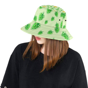 Hop Graphic Decorative Pattern Unisex Bucket Hat