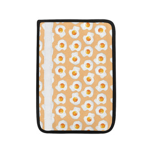 Fried Eggs Pattern Print Design 01 Car Seat Belt Cover