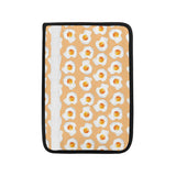 Fried Eggs Pattern Print Design 01 Car Seat Belt Cover