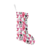 Cool Chihuahua Pink Pattern Christmas Stocking