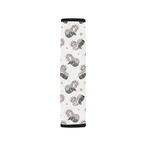 Sleep Raccoon Pattern Car Seat Belt Cover