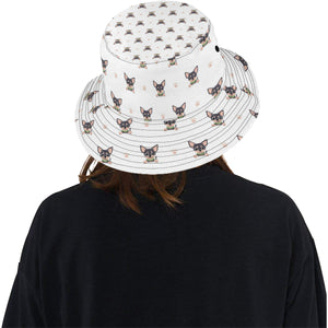 Cute Chihuahua Paw Pattern Unisex Bucket Hat