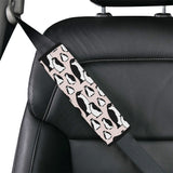 Penguin Pattern Background Car Seat Belt Cover