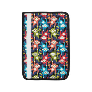 Colorful Monkey Pattern Car Seat Belt Cover