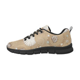 Shell Pattern Sand Men's Sneakers Black