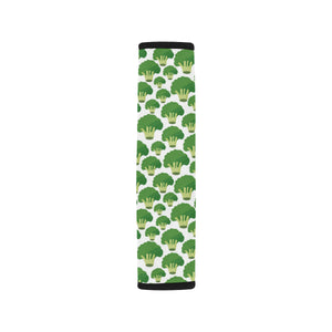 Broccoli Pattern Background Car Seat Belt Cover