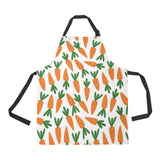 Carrot Pattern Print Design 05 Adjustable Apron