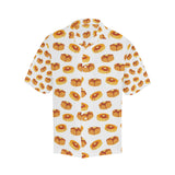 Pancake Pattern Print Design 04 Men's All Over Print Hawaiian Shirt (Model T58)