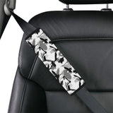 Crow Pattern Car Seat Belt Cover