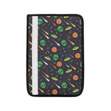 Alien Pattern Print Design 03 Car Seat Belt Cover