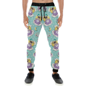 Pug Sweet Dream Pattern Unisex Casual Sweatpants