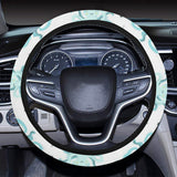 Octopus Blue Pattern Car Steering Wheel Cover