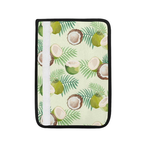 Coconut Pattern Print Design 03 Car Seat Belt Cover