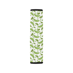 Green Peas Pattern Print Design 02 Car Seat Belt Cover