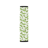 Green Peas Pattern Print Design 02 Car Seat Belt Cover