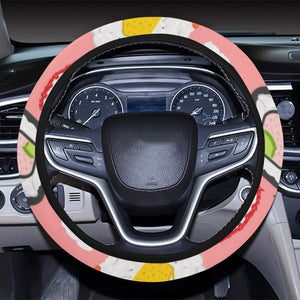 Sushi Roll Pattern Car Steering Wheel Cover