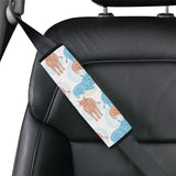 Cow Tribal Pattern Car Seat Belt Cover