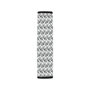 Engine Piston Pattern Print Design 03 Car Seat Belt Cover