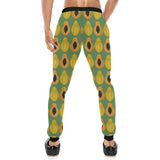 Papaya Pattern Background Unisex Casual Sweatpants