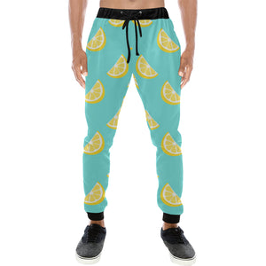 Lemon Theme Pattern Unisex Casual Sweatpants