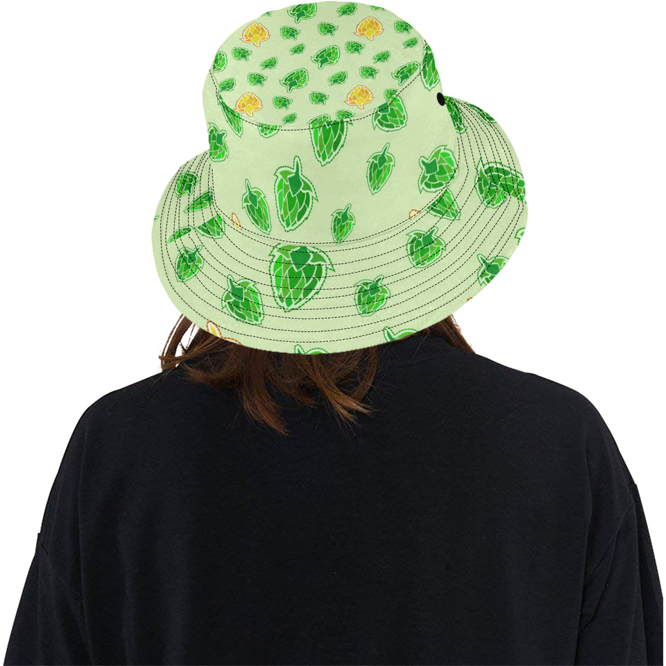 Hop Graphic Decorative Pattern Unisex Bucket Hat
