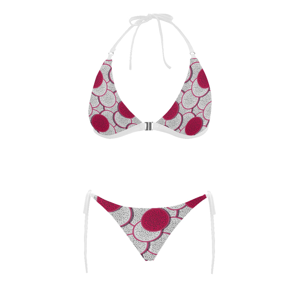 Sliced Dragon Fruit Pattern Sexy Bikinis Two-Pieces Swimsuits