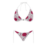 Sliced Dragon Fruit Pattern Sexy Bikinis Two-Pieces Swimsuits
