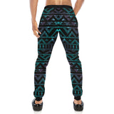 Space Tribal Galaxy Pattern Unisex Casual Sweatpants