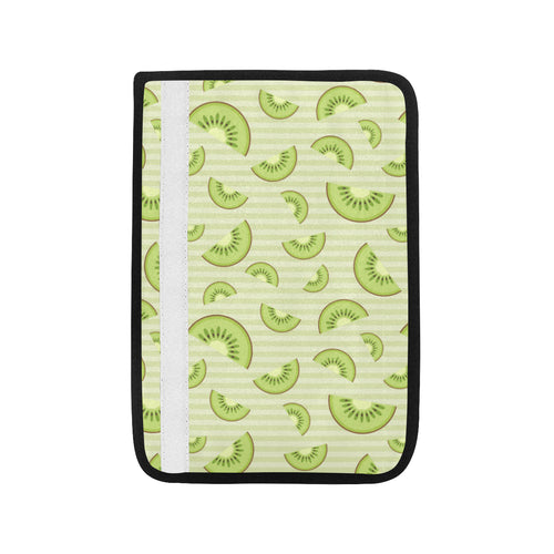 Kiwi Pattern Striped Background Car Seat Belt Cover