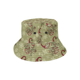 Peacock Tribal Pattern Unisex Bucket Hat