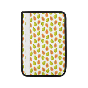 Papaya Pattern Theme Car Seat Belt Cover