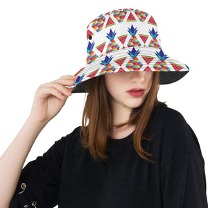 Geometric Pineapple Pattern Unisex Bucket Hat