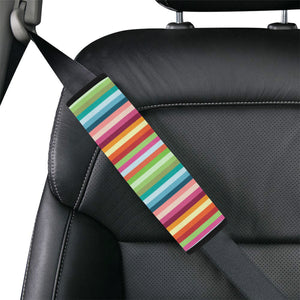 Rainbow Pattern Car Seat Belt Cover