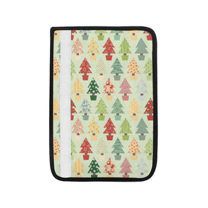 Christmas Tree Pattern Backgroind Car Seat Belt Cover