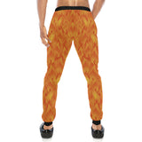 Red Flame Fire Pattern Unisex Casual Sweatpants