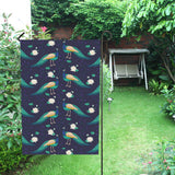 Peacock Flower Pattern House Flag Garden Flag