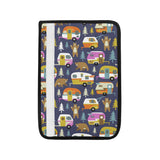 Camper Van Pattern Print Design 02 Car Seat Belt Cover