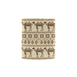 Traditional Camel Pattern Ethnic Motifs Classical White Mug (FulFilled In US)