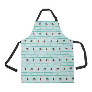 Ostrich Pattern Print Design 04 Adjustable Apron