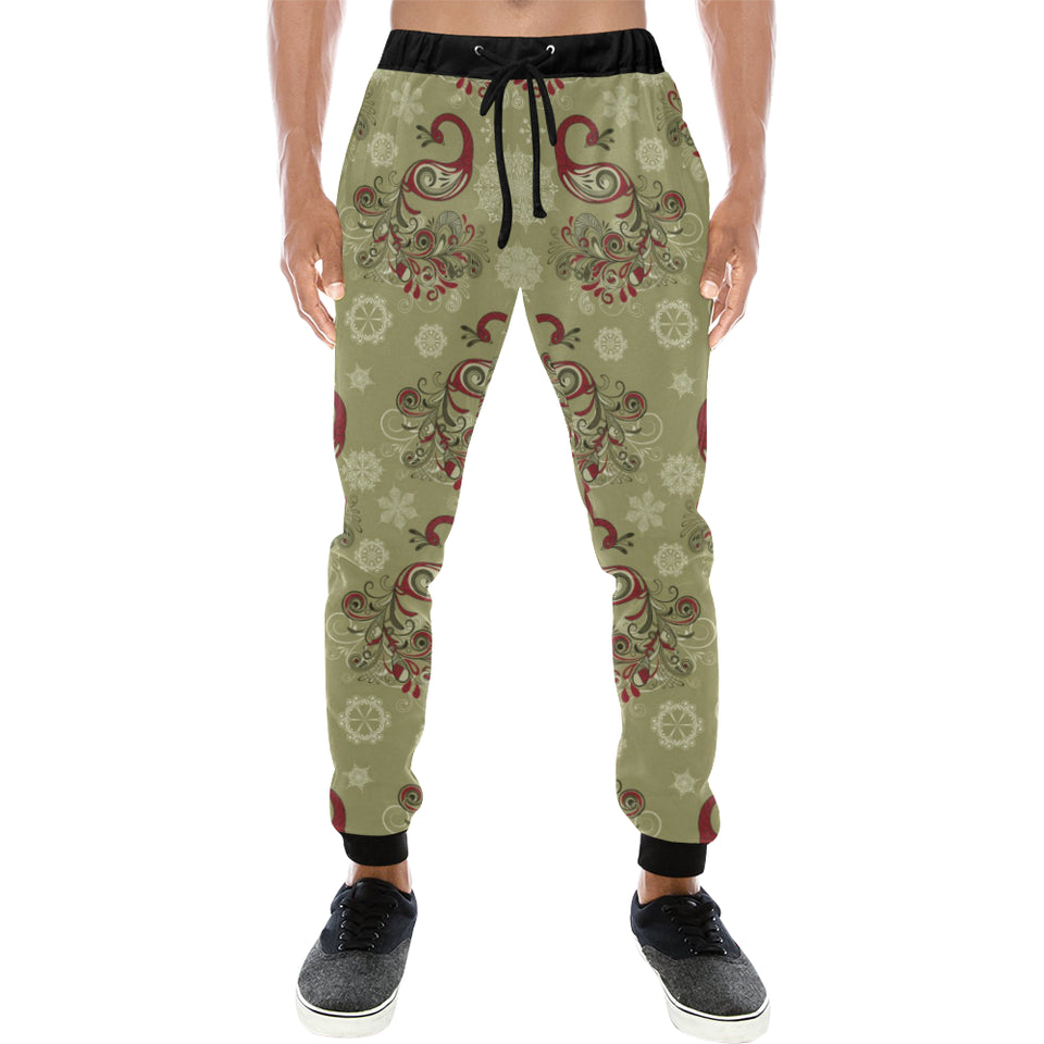 Peacock Tribal Pattern Unisex Casual Sweatpants