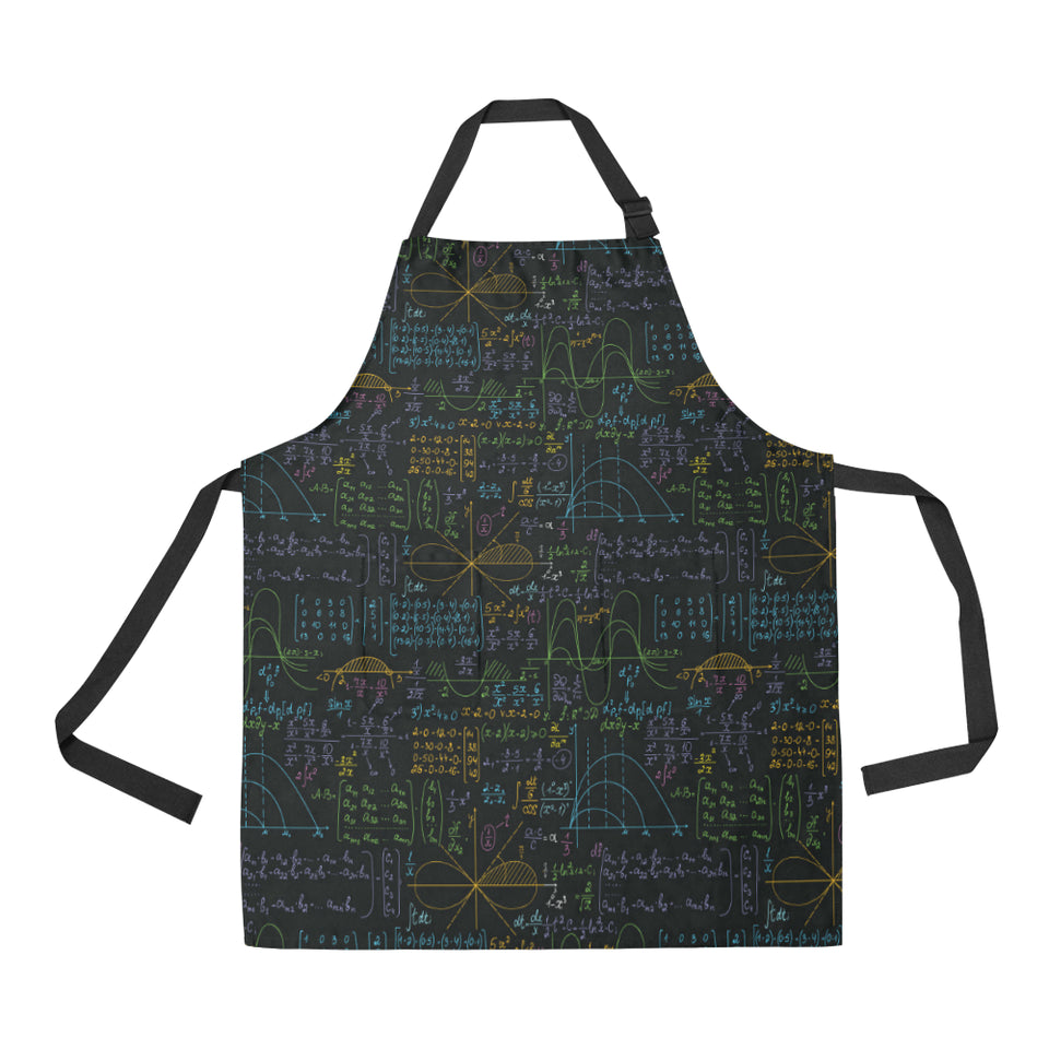 Math Pattern Print Design 04 Adjustable Apron