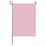 Heart Wave Pattern House Flag Garden Flag