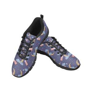 Moon Star Could Pattern Men's Sneakers Black