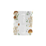 Mushroom Pattern Theme Classical White Mug (FulFilled In US)