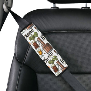 Beer Cheer Pattern Car Seat Belt Cover