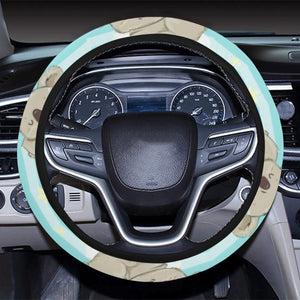 Sleep Koala Pattern Car Steering Wheel Cover
