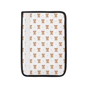 Yorkshire Terrier Pattern Print Design 03 Car Seat Belt Cover