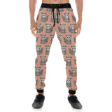 Raccoon Heart Pattern Unisex Casual Sweatpants